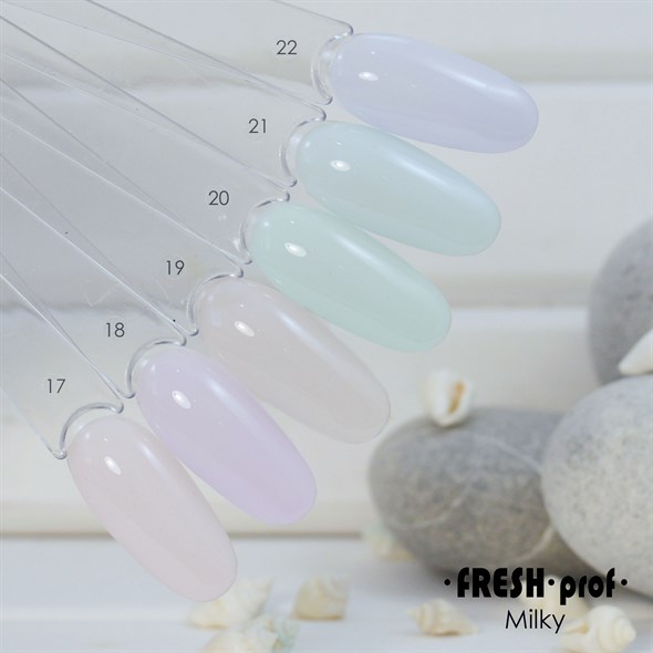 Гель-лак Fresh prof Milky № 19, 8 мл  - фото 20694