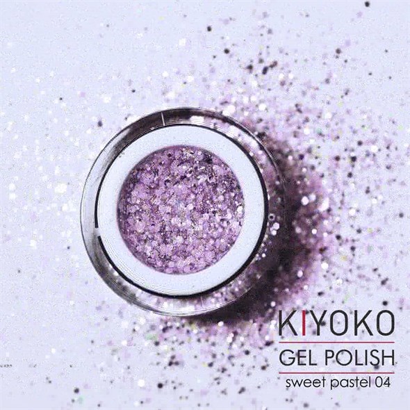 Гель KIYOKO Sweet Pastel №04, 5 гр - фото 22663