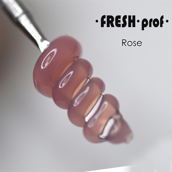 PolyGel Fresh Prof Rose №04 в тубе, 15 гр - фото 24055