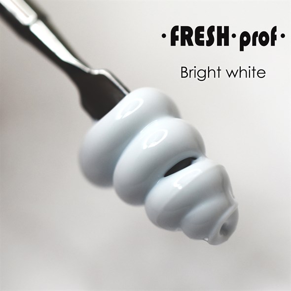 PolyGel Fresh Prof Bright White №01 в тубе, 15 гр  - фото 24058