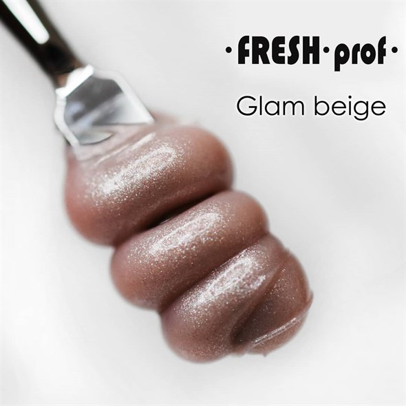 PolyGel Fresh Prof Glam beige №12 в тубе, 30 гр - фото 26247