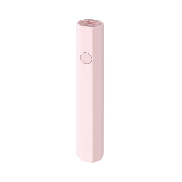 Ультрафиолетовый USB фонарик "Восьмигранник" Розовый - фото 34688