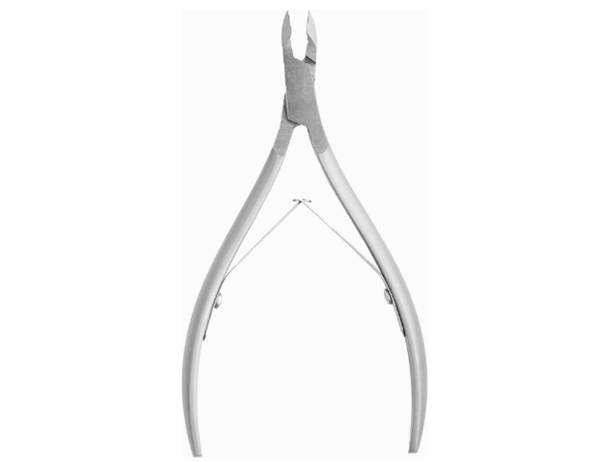 Кусачки Nippon Nippers Standard NS-04-6 для кутикулы 6 мм двойная пружина ручная заточка - фото 36494