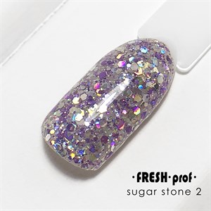 Гель Sugar stones Fresh prof №02, 5 гр