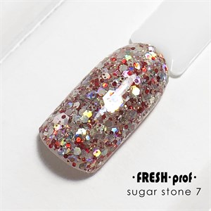 Гель Sugar stones Fresh prof №07, 5 гр