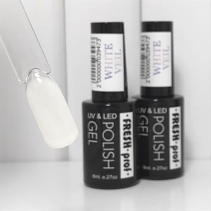 Гель-лак Fresh prof White veil, 15 мл 