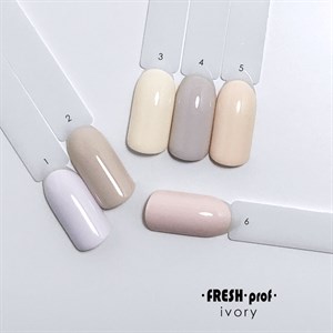 Гель-лак Fresh prof IVORI 01, 8 мл 