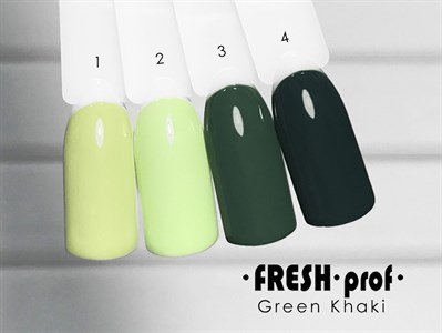 Гель-лак Fresh prof Green 02, 8 мл 00000095