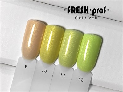 Гель-лак Fresh prof Gold Veil 11, 8 мл 