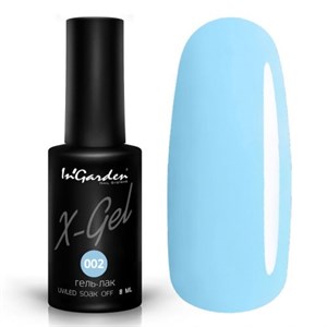 Гель-лак "InGarden" X-Gel №  002, 8 мл