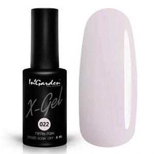 Гель-лак "InGarden" X-Gel №  022, 8 мл