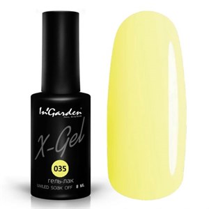 Гель-лак "InGarden" X-Gel №  035, 8 мл