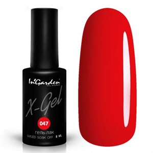 Гель-лак "InGarden" X-Gel №  047, 8 мл
