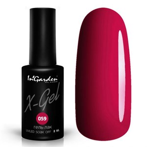 Гель-лак "InGarden" X-Gel №  059, 8 мл