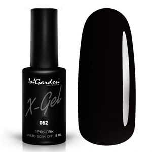 Гель-лак "InGarden" X-Gel №  062, 8 мл