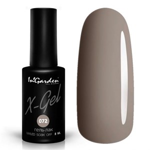 Гель-лак "InGarden" X-Gel №  072, 8 мл