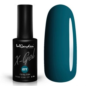 Гель-лак "InGarden" X-Gel №  077, 8 мл