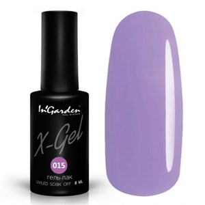 Гель-лак "InGarden" X-Gel №  015, 8 мл