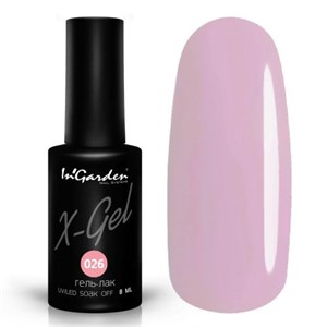 Гель-лак  InGarden  X-Gel №  026, 8 мл