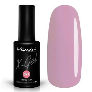 Гель-лак "InGarden" X-Gel №  027, 8 мл