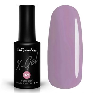 Гель-лак "InGarden" X-Gel №  028, 8 мл