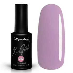 Гель-лак "InGarden" X-Gel №  040, 8 мл