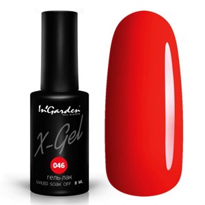 Гель-лак "InGarden" X-Gel №  046, 8 мл