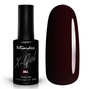 Гель-лак "InGarden" X-Gel №  061, 8 мл