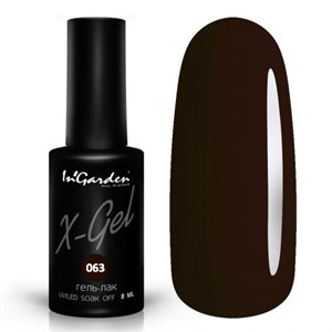 Гель-лак "InGarden" X-Gel №  063, 8 мл