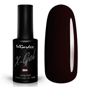 Гель-лак "InGarden" X-Gel №  064, 8 мл