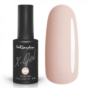 Гель-лак "InGarden" X-Gel №  068, 8 мл