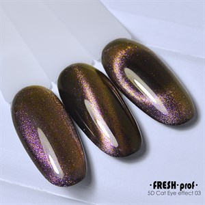 Гель-лак Fresh prof 5D Cat Eye 03, 8 мл 
