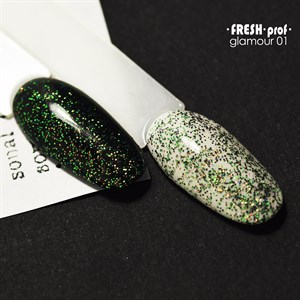Гель-лак Fresh prof Glamour №1, 8 мл 