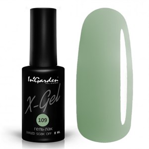 Гель-лак "InGarden" X-Gel №  109, 8 мл