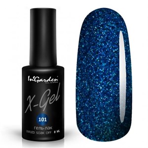 Гель-лак "InGarden" X-Gel №  101, 8 мл