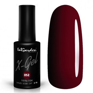 Гель-лак "InGarden" X-Gel №  052, 8 мл