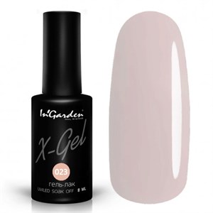Гель-лак "InGarden" X-Gel №  023, 8 мл