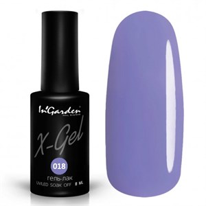 Гель-лак "InGarden" X-Gel №  018, 8 мл