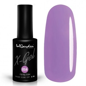 Гель-лак "InGarden" X-Gel №  016, 8 мл