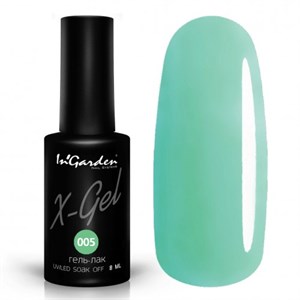 Гель-лак "InGarden" X-Gel №  005, 8 мл
