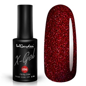 Гель-лак "InGarden" X-Gel №  096, 8 мл