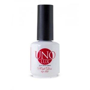 Верхнее покрытие  Uno Lux High Gloss Top Coat , 15мл.