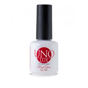 Верхнее покрытие "Uno Lux High Gloss Top Coat", 15мл. 