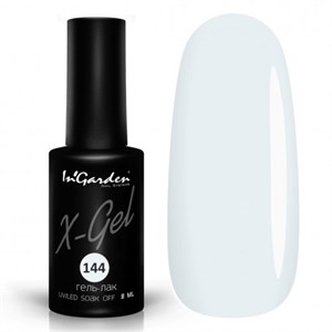 Гель-лак "InGarden" X-Gel №  144, 8 мл