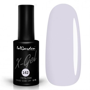 Гель-лак "InGarden" X-Gel №  142, 8 мл