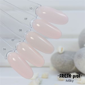 Гель-лак Fresh prof Milky № 08, 8 мл 