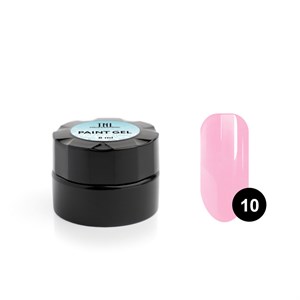 Гель-краска для дизайна ногтей TNL №10 (розовая), 6 мл.