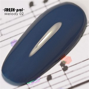 Гель-лак Fresh prof Melody № 02, 8 мл 