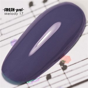 Гель-лак Fresh prof Melody № 17, 8 мл 