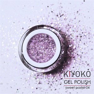 Гель KIYOKO Sweet Pastel №04, 5 гр